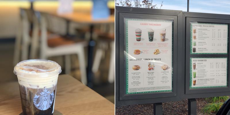 Starbucks Menu