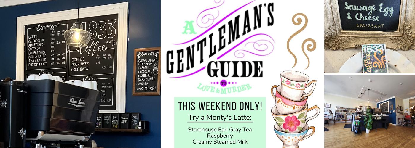 1833 Coffee and Tea Company Menu