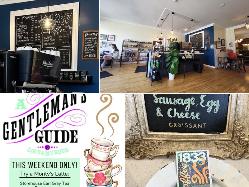 1833 Coffee and Tea Company Menu