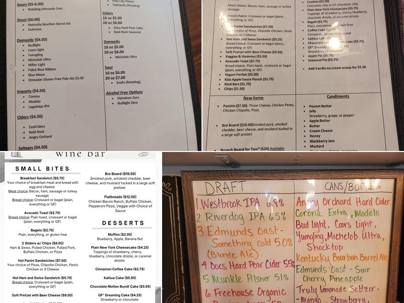 Luxe Bar & Bistro Menu
