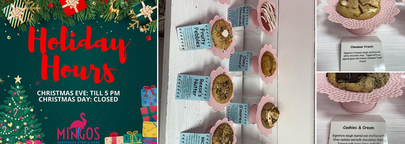 Mingos Cookies & Bubble Tea Menu