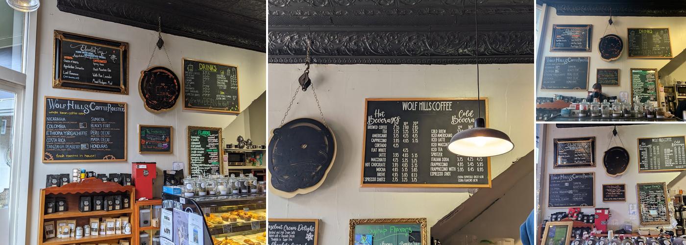 Wolf Hills Coffee Menu