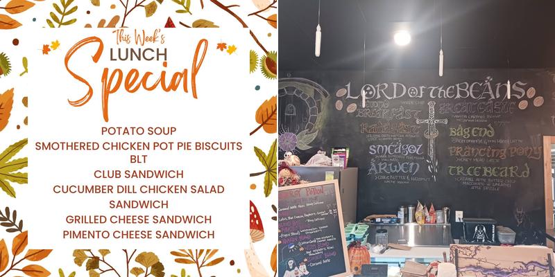 Game Shack Cafe Menu