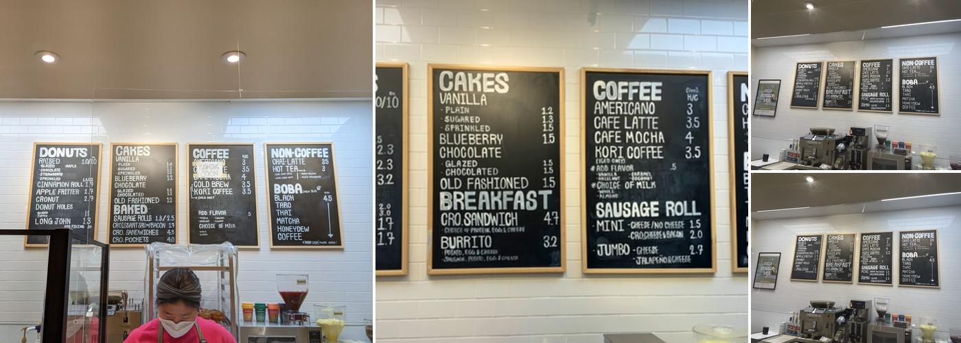 Goodonuts Menu