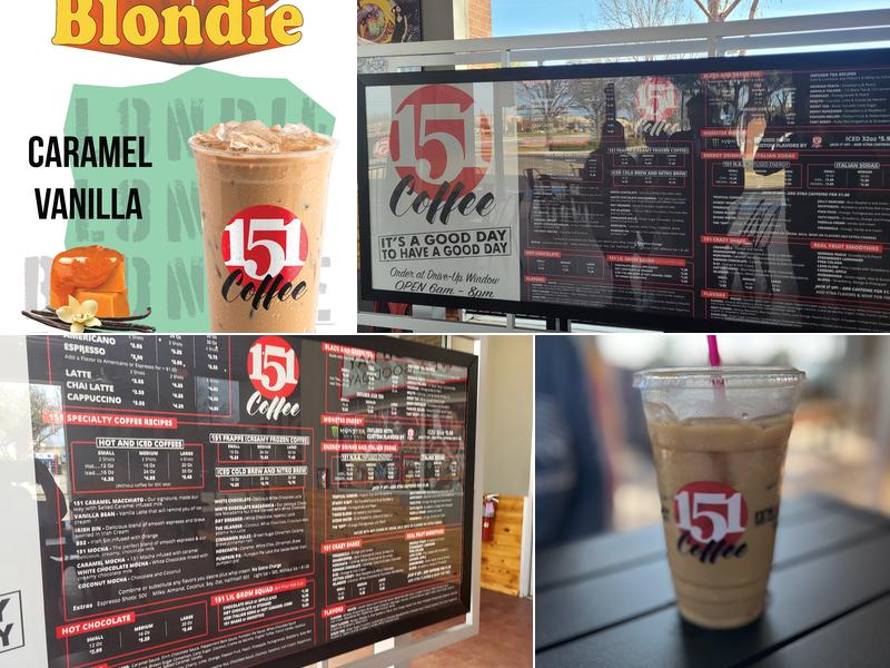 151 Coffee Menu