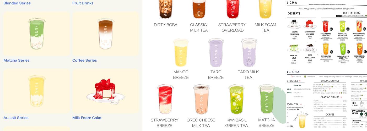 Feng Cha Coppell Menu