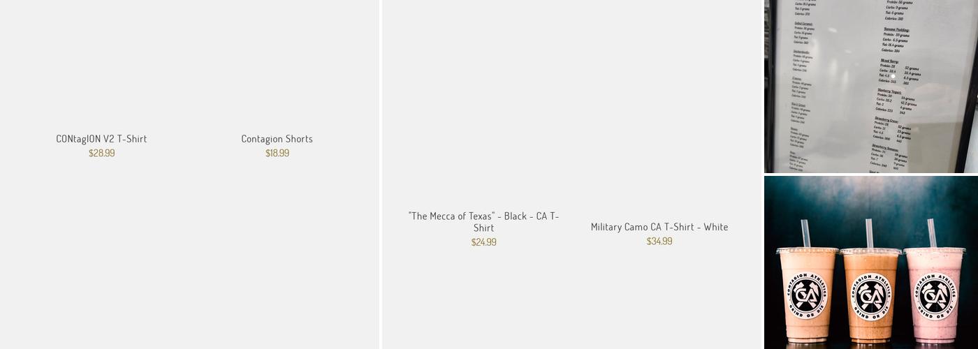 Dream Chasers Cafe Menu