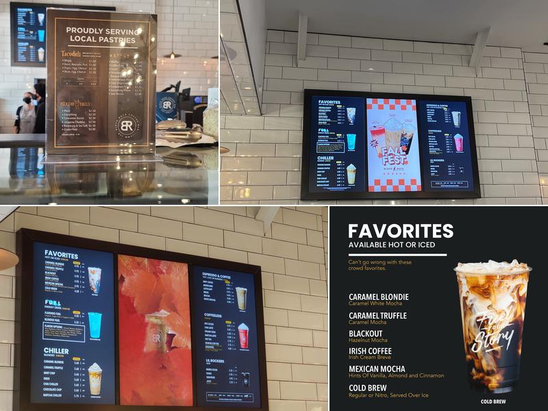 Black Rock Coffee Bar Menu