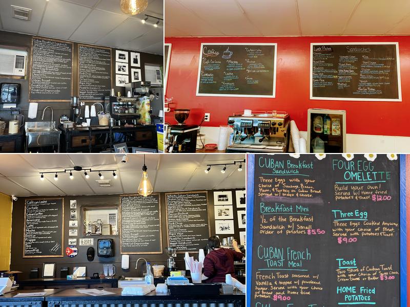 Cuban Cafe, Laporte Menu