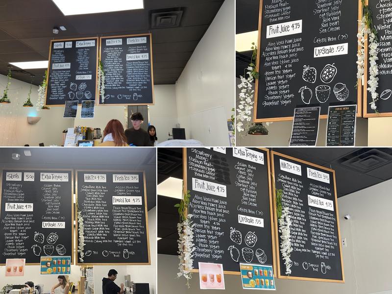 Ding Tea Bountiful Menu