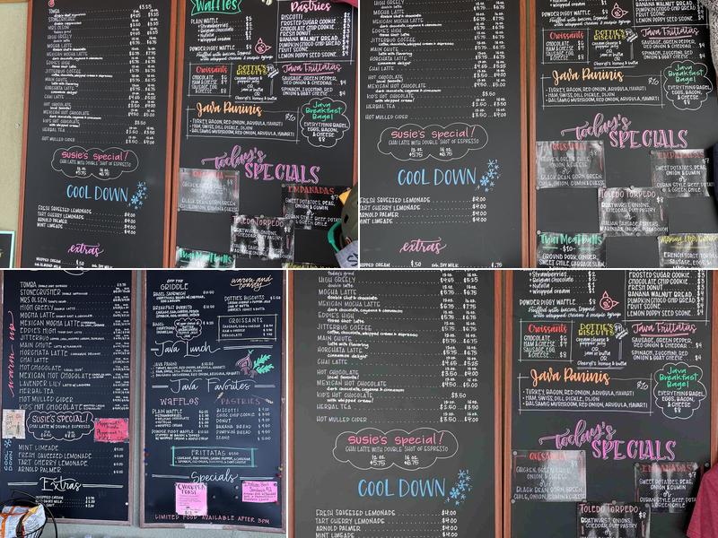Alta Java Menu