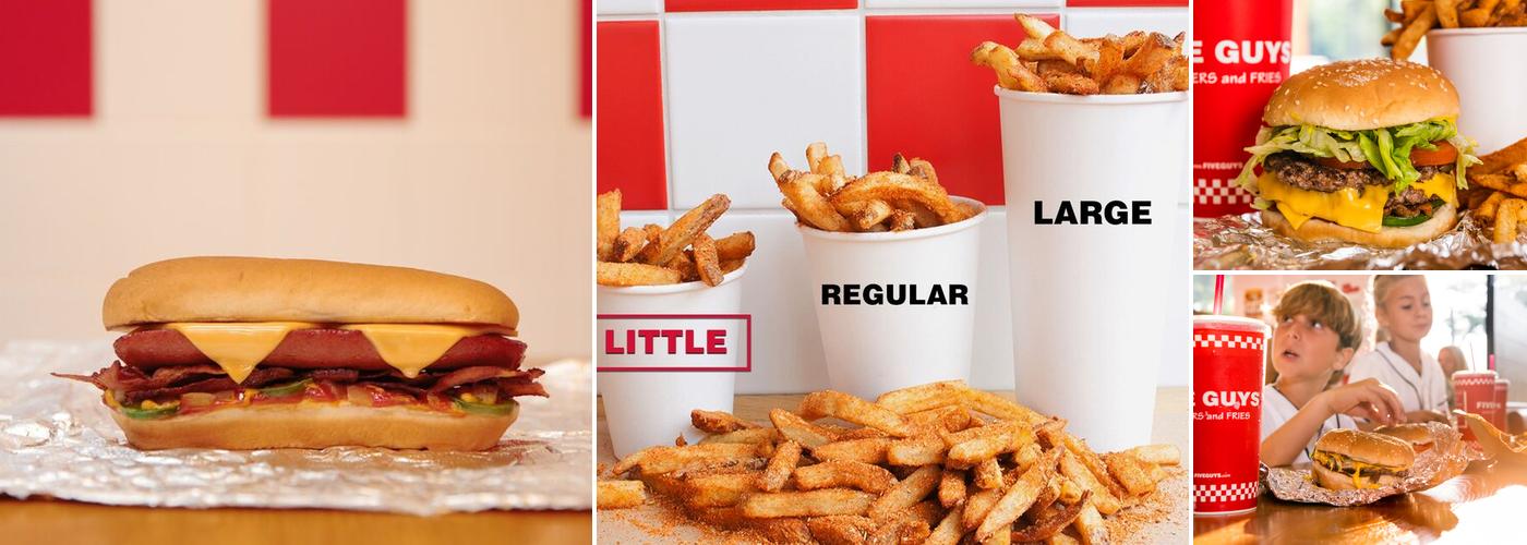 Five Guys Menu
