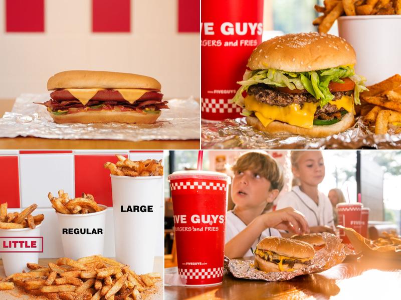 Five Guys Menu