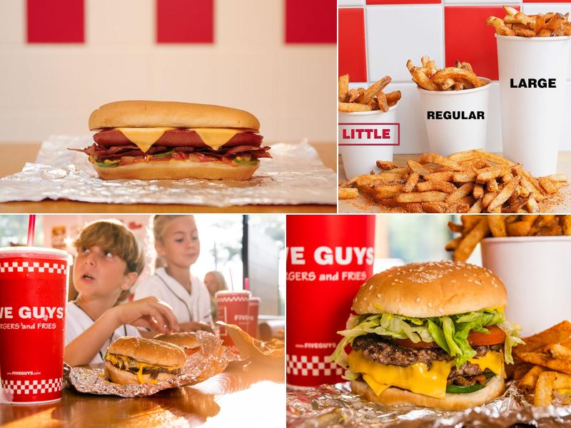 Five Guys Menu
