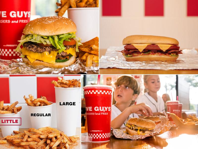 Five Guys Menu