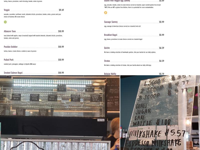 Cups Espresso & Cafe Menu