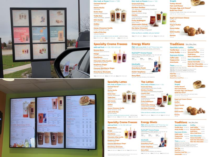 BIGGBY COFFEE Menu