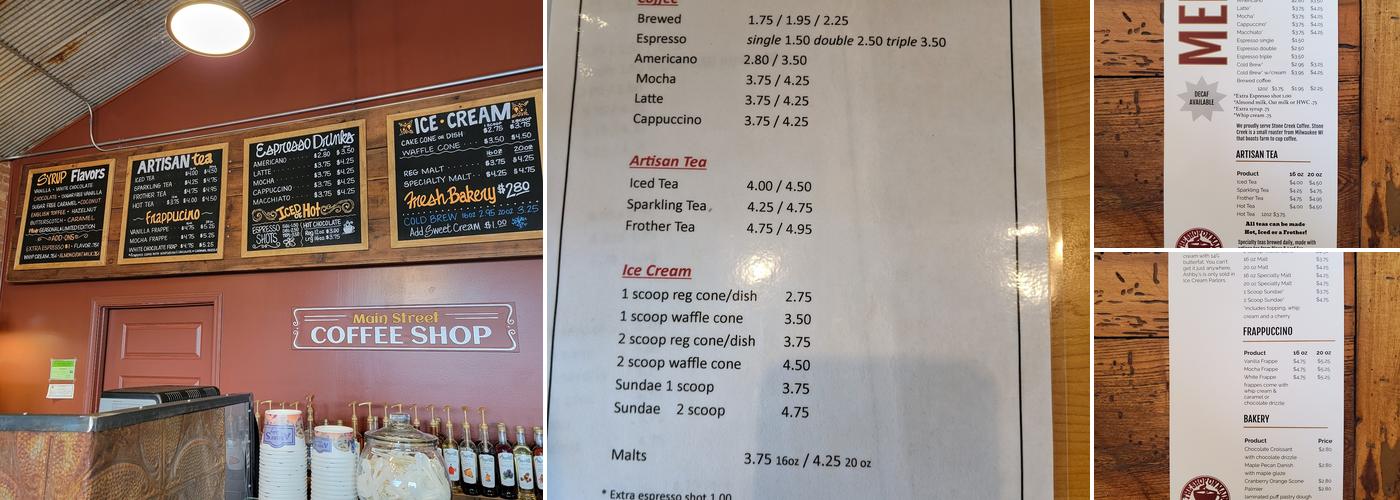 The Shop on Main Menu