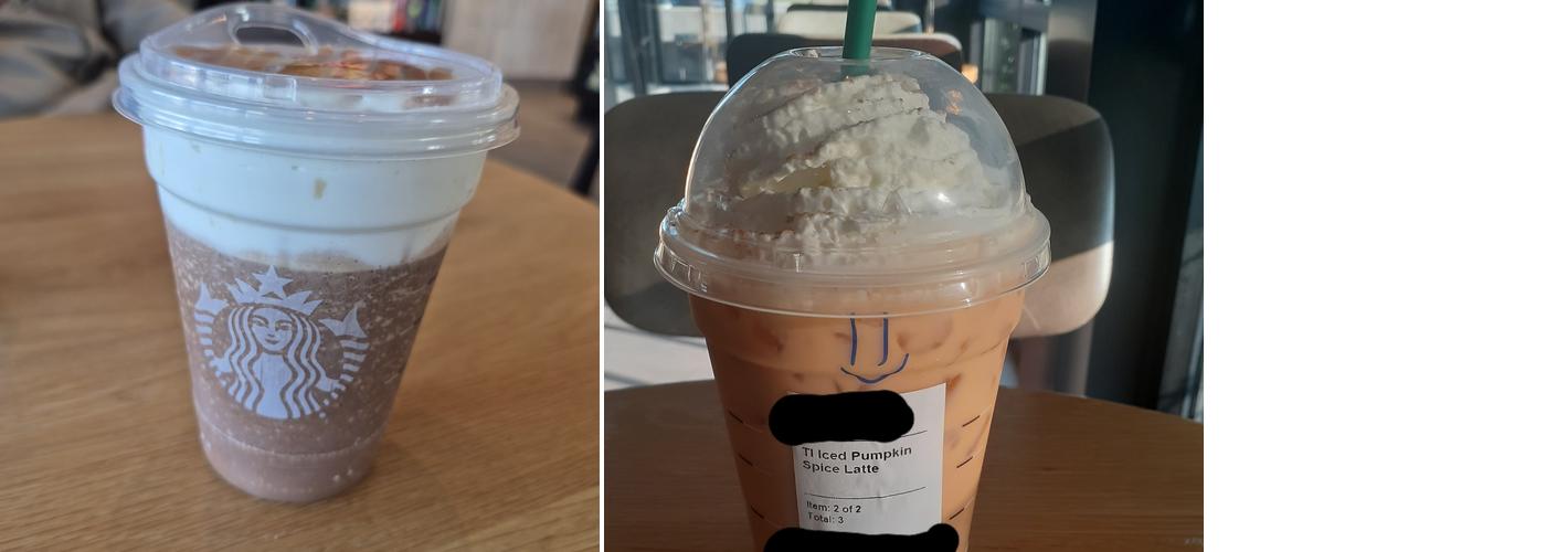 Starbucks Menu