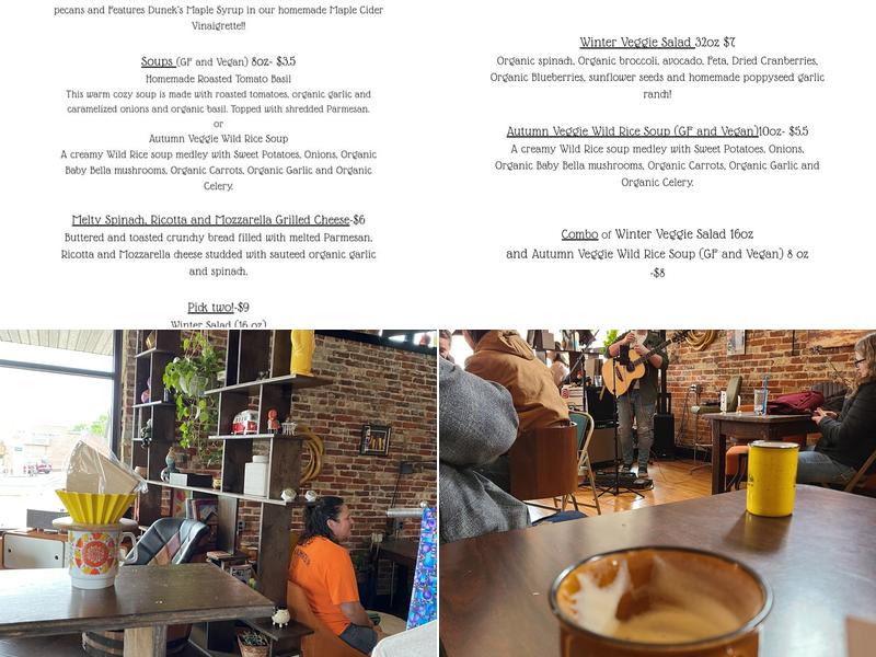 Let’s Shine Coffee Menu