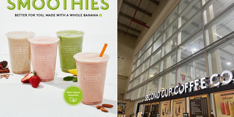 Second Cup Café Menu