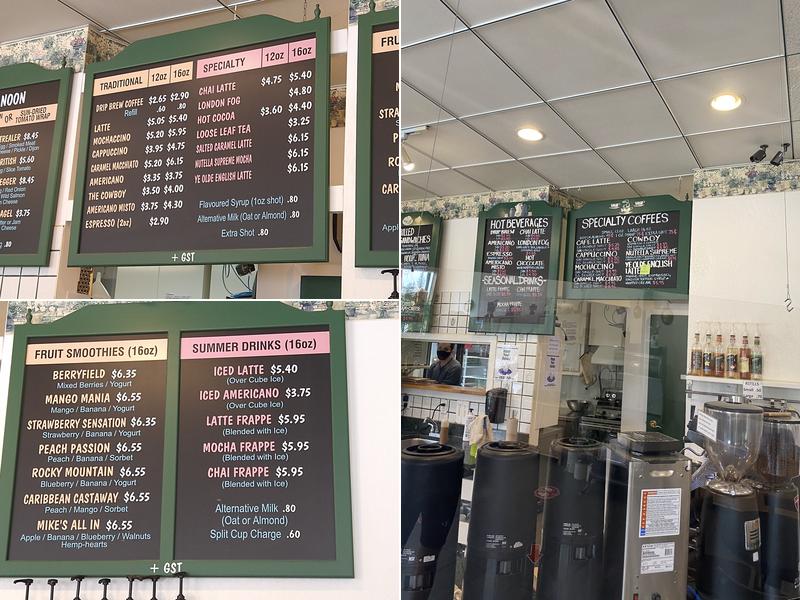 Cinnamon Spoon Menu