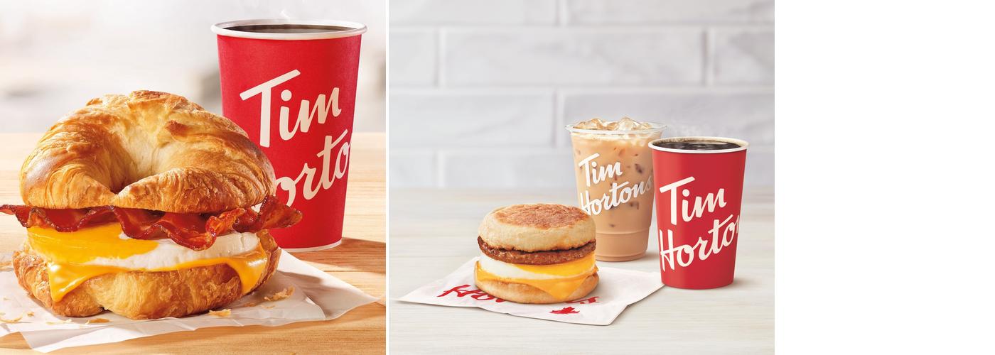 Tim Hortons Menu