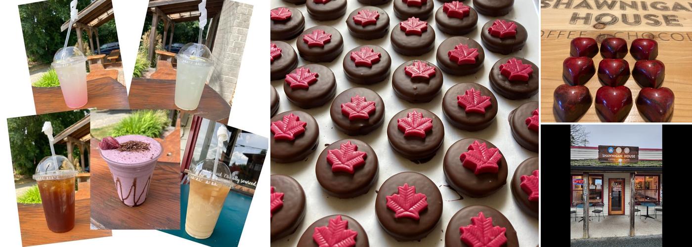 Shawnigan House coffee and chocolate