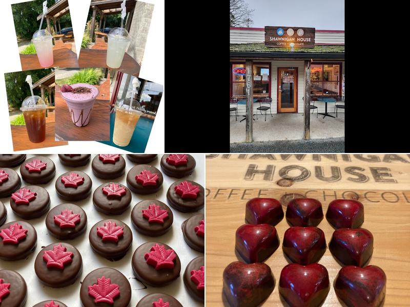 Shawnigan House coffee and chocolate