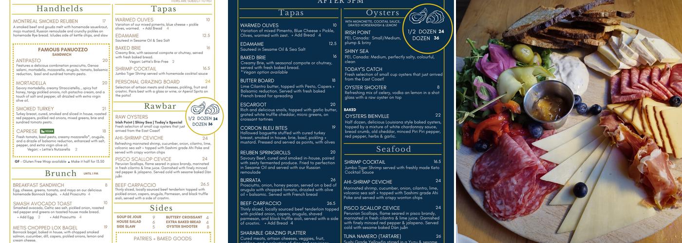 Café KittyhawK Menu