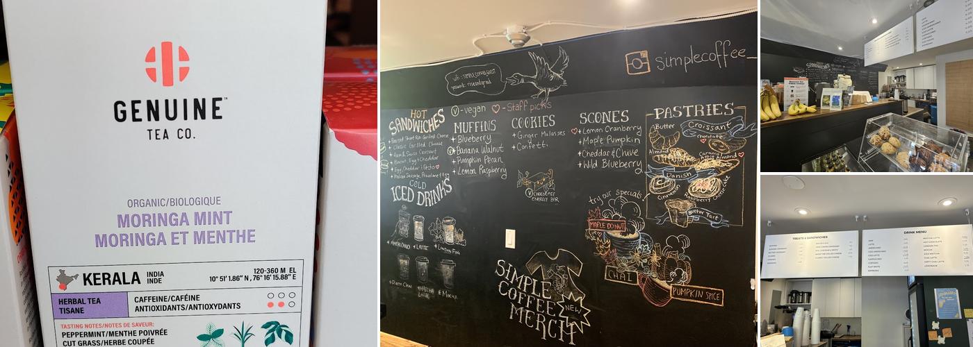 Simple Coffee Menu