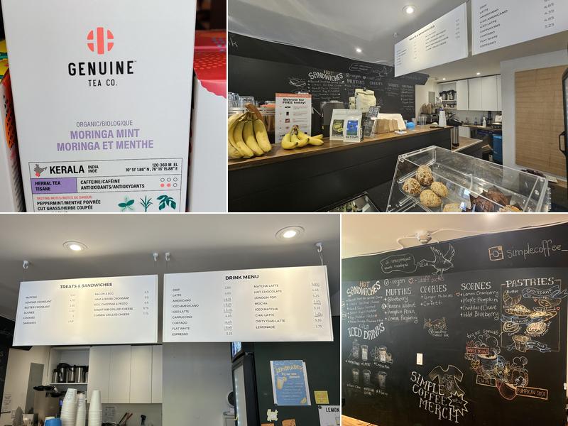 Simple Coffee Menu