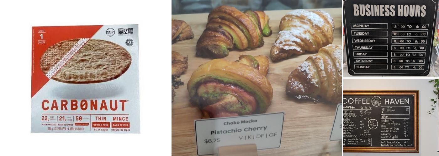 The Haven Low-Carb Cafe Menu