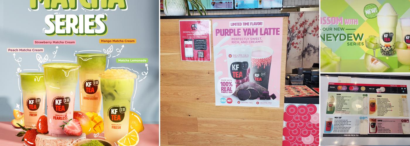 KF Tea Menu