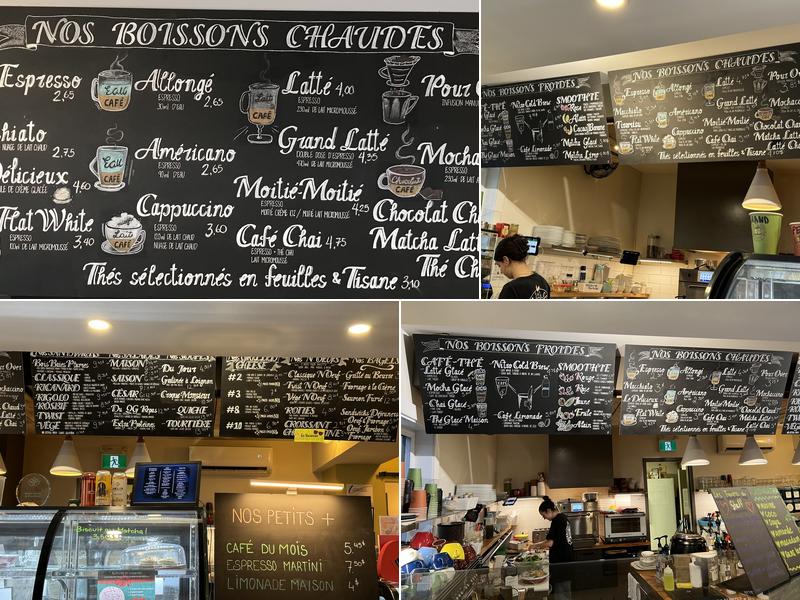 Quartier Général du Vieux Beloeil Menu