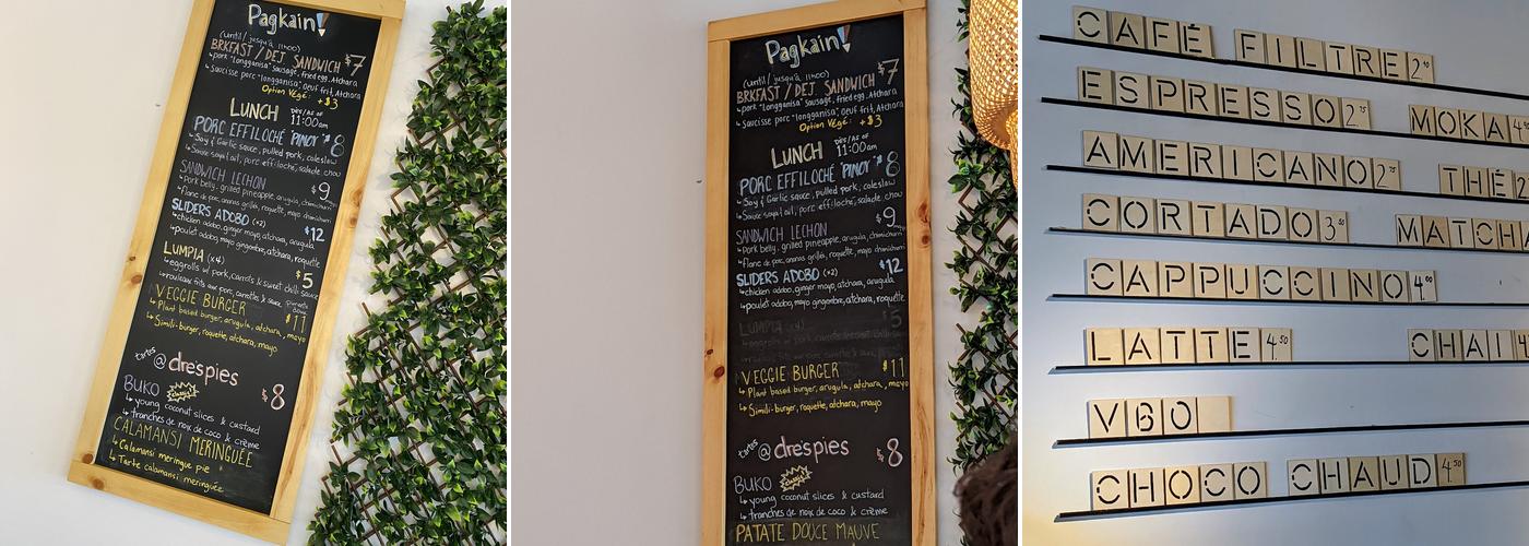 Café Kuya Menu