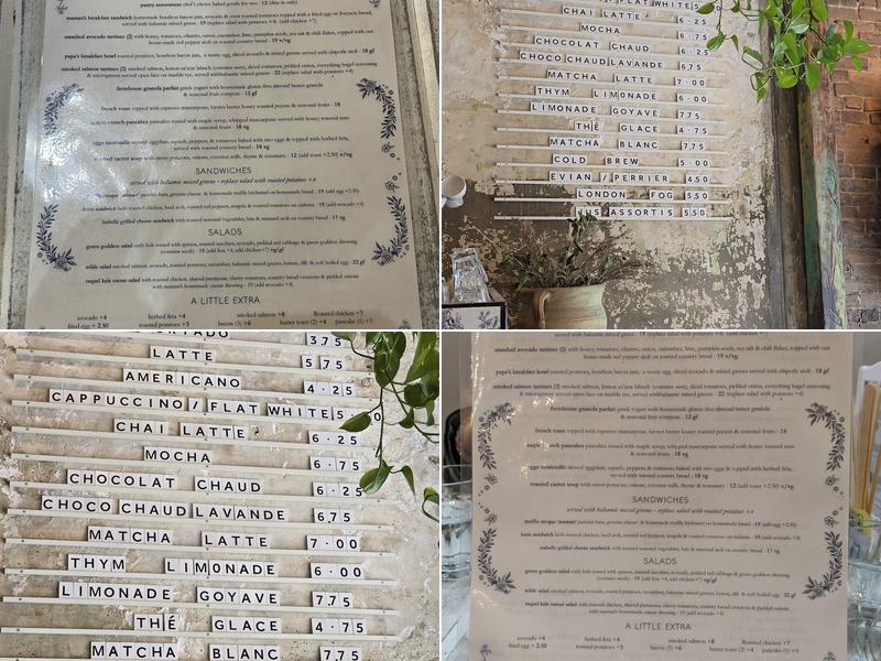 maman Menu