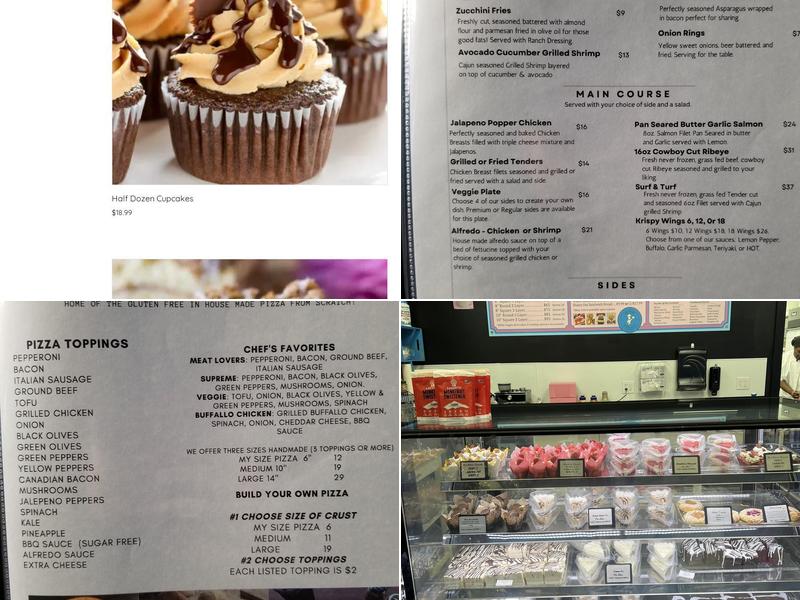 Sugarless Sweets Menu