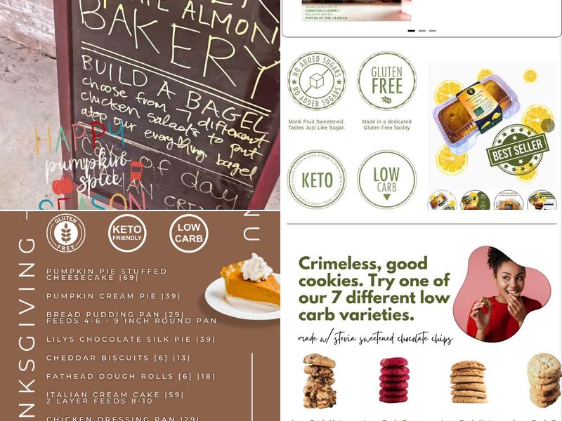 Power of the Almond Menu