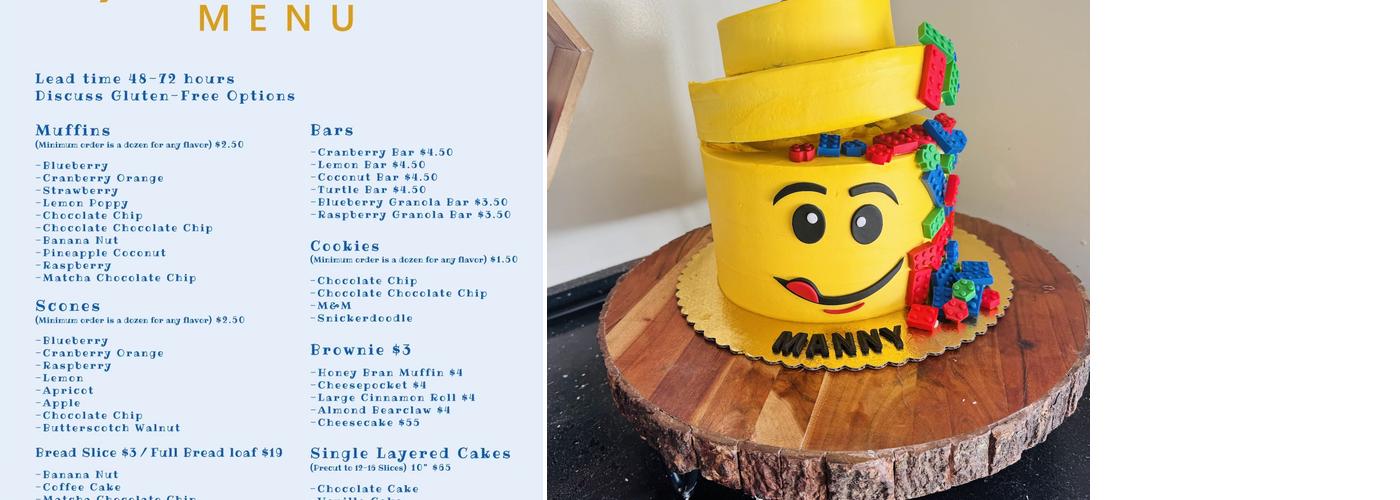 Siblings Bakery Menu