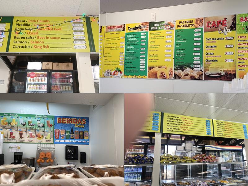 Maikel's Bakery Menu