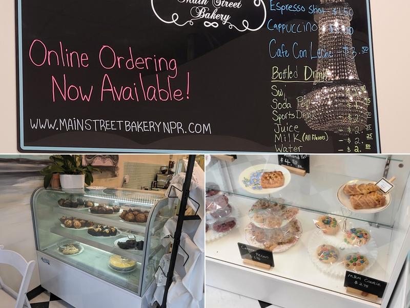 Main Street Bakery NPR Menu