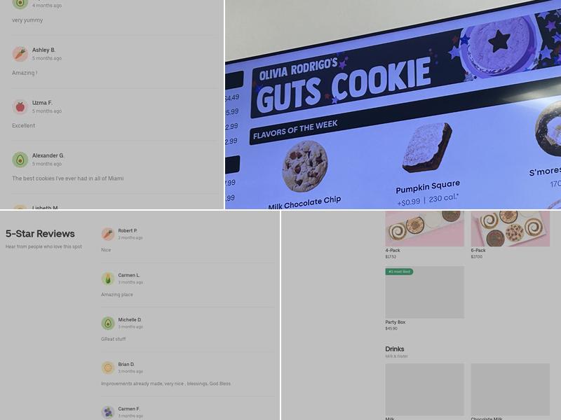 Crumbl - Kendall Menu