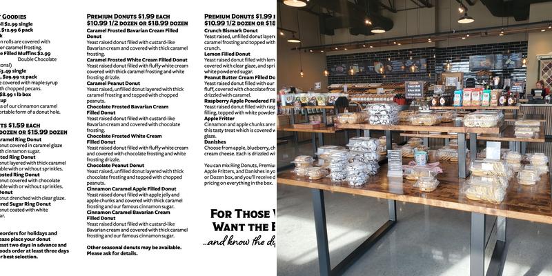 Rise'n Roll Bakery-Cedar Lake Menu