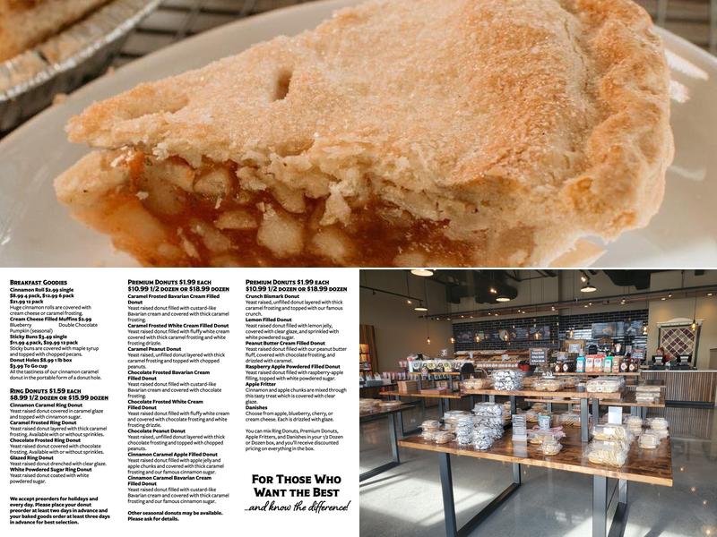 Rise'n Roll Bakery-Cedar Lake Menu