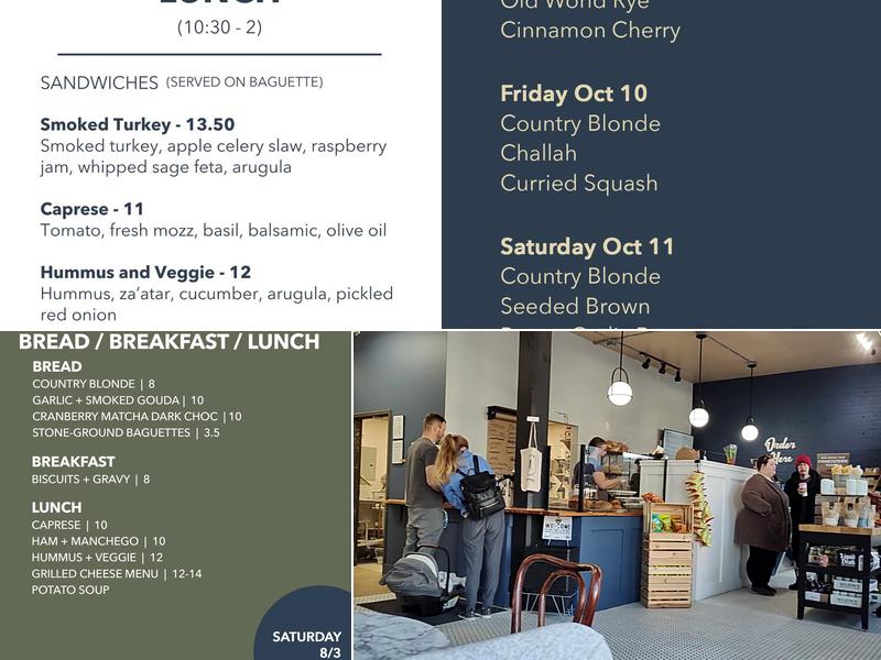 Blue Spruce General Store Menu