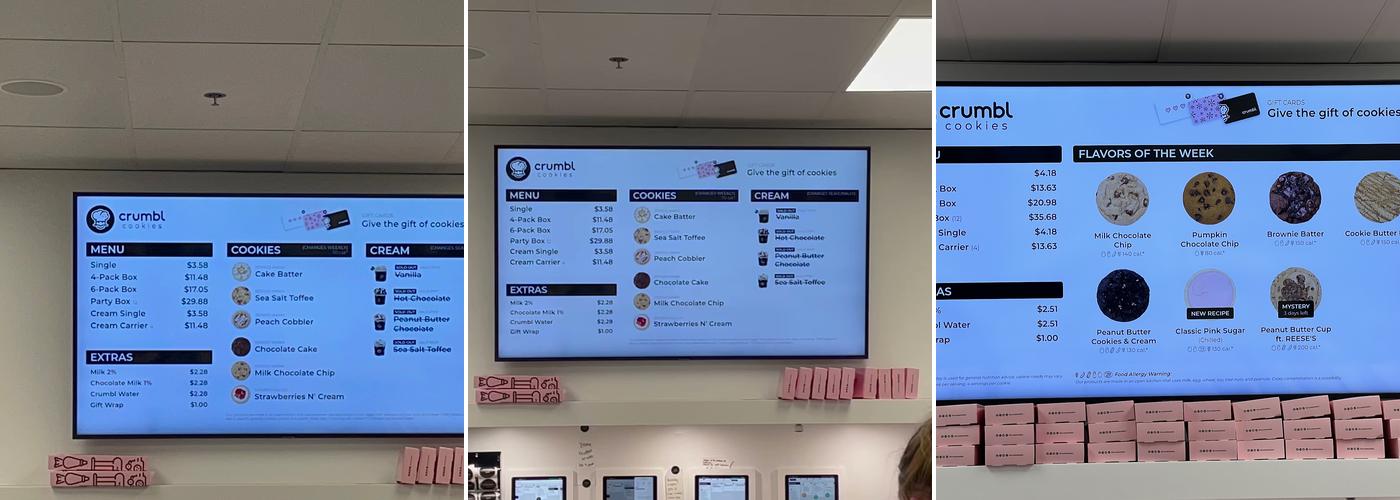 Crumbl - Olathe Menu