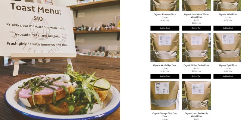 The Ferm Brinery & Bakehouse Menu