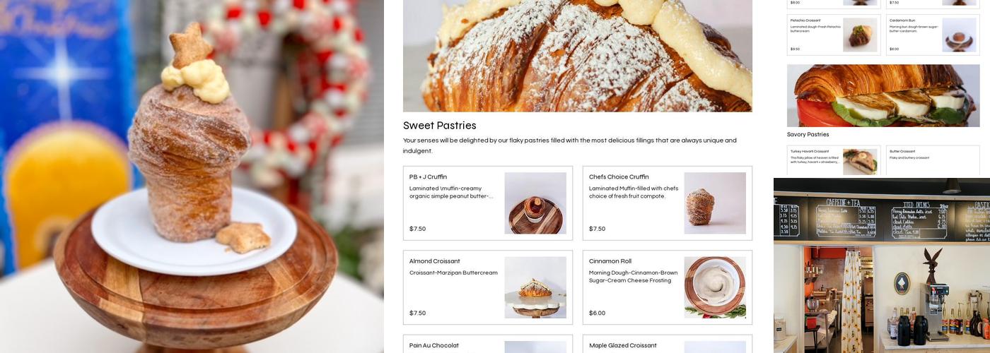 Flying Roadrunner Bakery Menu