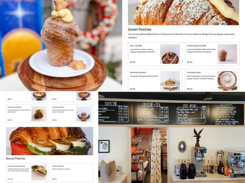 Flying Roadrunner Bakery Menu